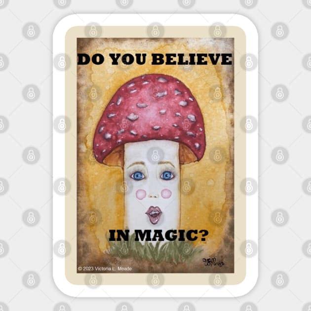 Do You Believe in Magic? Sticker by EddieC